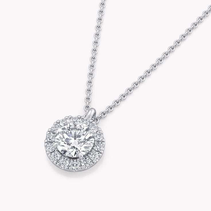 The "Stellaris" Brilliant Diamond Cluster Bifurcated Pendant